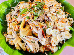 Hướng dẫn làm gỏi gà măng cụt