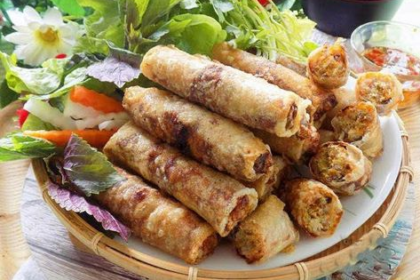 công thức làm chả giò thơm ngon tại nhà