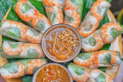 Cách làm gỏi cuốn tôm thịt mắm nêm thơm ngon tại nhà