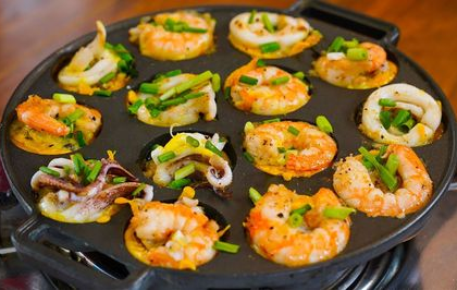 Cách làm bánh khọt nogn tại nhà