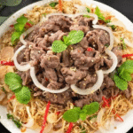 Cách làm gỏi bắp bò hoa chuối ngon tại nhà