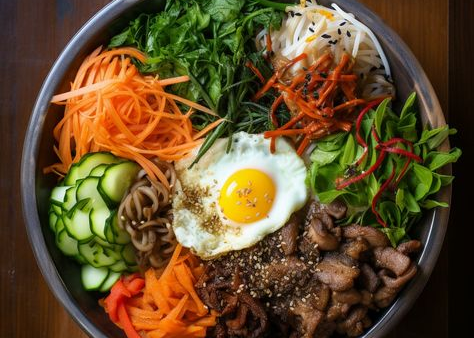 Cách làm cơm trộn Hàn Quốc