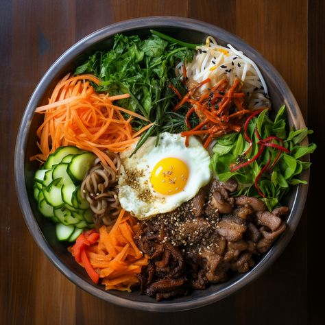 Cơm trộn Hàn Quốc (Bibimbap) là một trong những món ăn truyền thống nổi tiếng của xứ sở kim chi, hấp dẫn bởi hương vị hài hòa, đầy đủ dinh dưỡng và cách trình bày bắt mắt. Bài viết dưới đây của yêu bếp núc sẽ hướng dẫn bạn cách làm cơm trộn Hàn Quốc tại nhà đơn giản mà ngon như ngoài hàng.