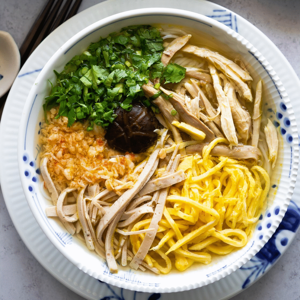Bún thang không chỉ là một món ăn, mà là biểu tượng của sự tinh tế trong ẩm thực Hà Thành. Món ăn này hội tụ đầy đủ sắc – hương – vị, mang đến trải nghiệm ẩm thực độc đáo cho người thưởng thức. Hãy cùng yêu bếp núc khám phá cách nấu bún thang chuẩn vị Hà Nội qua bài viết dưới đây.