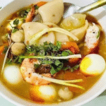 Cách nấu bánh canh phồng tôm