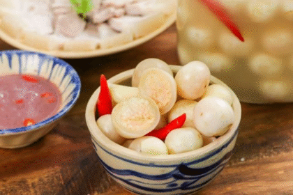 Cách làm cà pháo muối chua