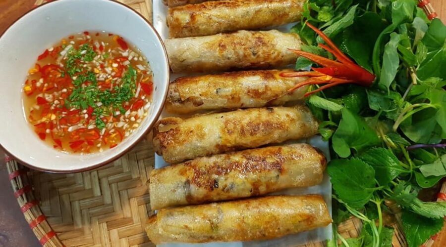 Cách làm nem rán Hà Nội