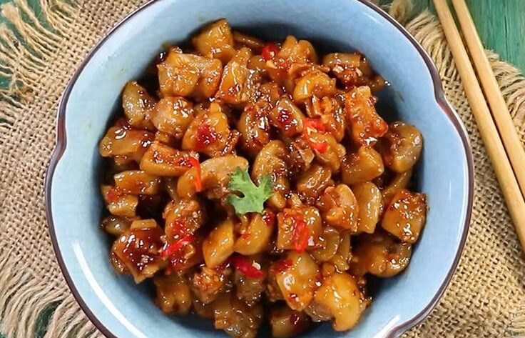 Cách làm tóp mỡ mắm tỏi ngon