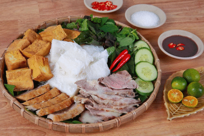cách làm bún đậu mắm tôm ngon chuẩn vị