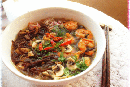 cách nấu bún tôm Hải Phòng ngon chuẩn vị
