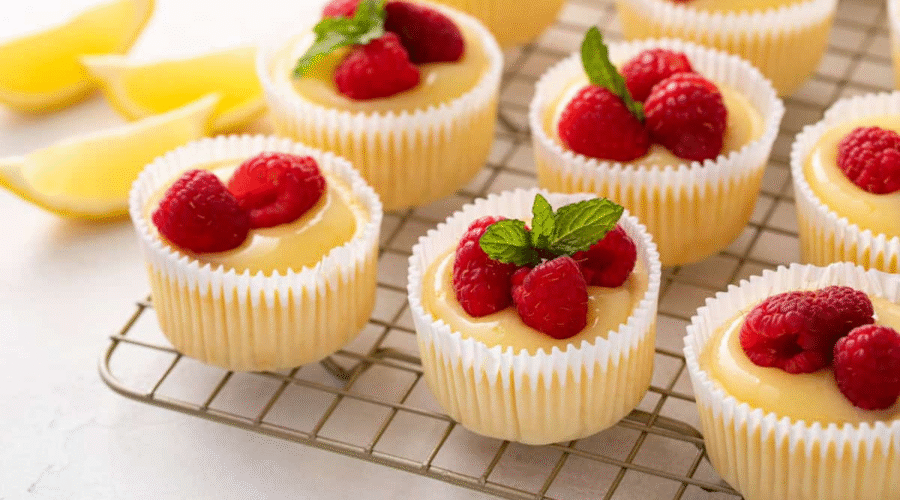 Hướng dẫn cách làm mini lemon cheesecakes ngon