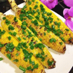 cách làm bắp nướng mỡ hành tại nhà thơm ngon