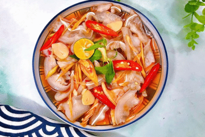 Cách làm tai heo ngâm nước mắm chua ngọt