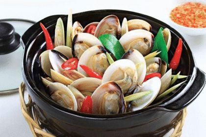 cách làm nghêu hấp thơm ngon