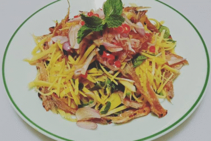 Hướng dẫn cách làm gỏi xoài khô cá sặc ngon chuẩn vị miền Tây