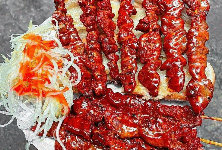 Cách làm bánh mì bò nướng Campuchia ngon